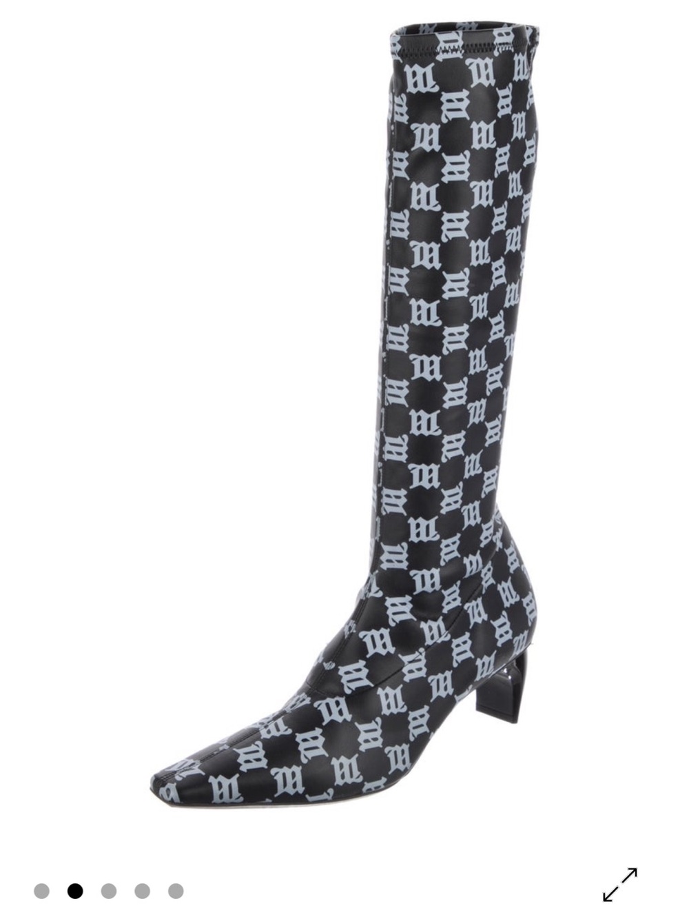 MISBHV Monogram Over-the-Knee Boot